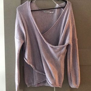 urban outfitters wrap sweater !